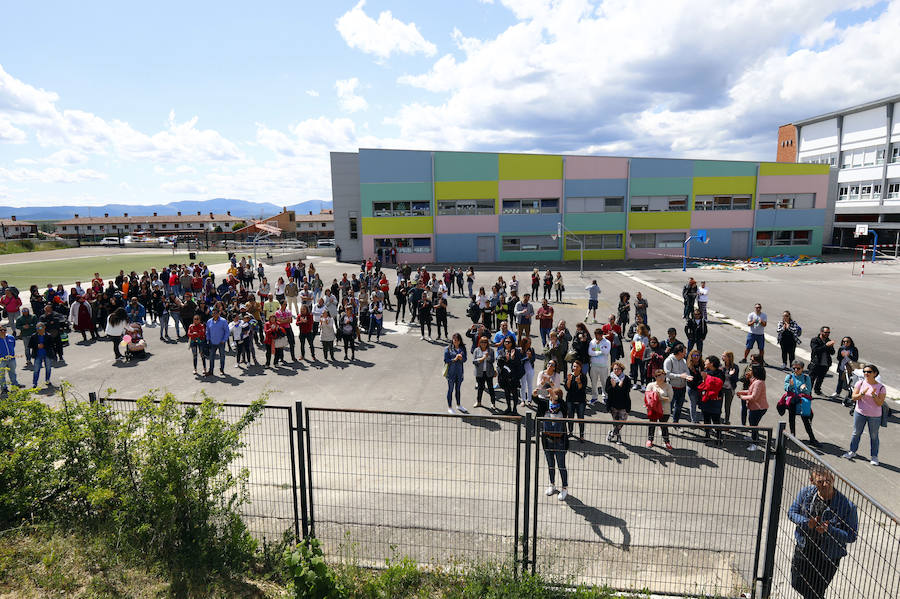 Fotos: El colegio de Ribabellosa revoluciona la hora del patio