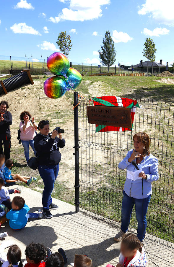 Fotos: El colegio de Ribabellosa revoluciona la hora del patio