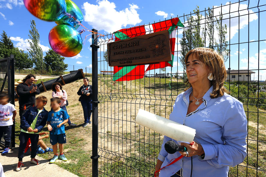 Fotos: El colegio de Ribabellosa revoluciona la hora del patio