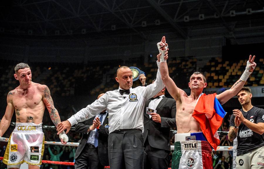 Andoni Gago se proclamó nuevo campeón de Europa del peso pluma