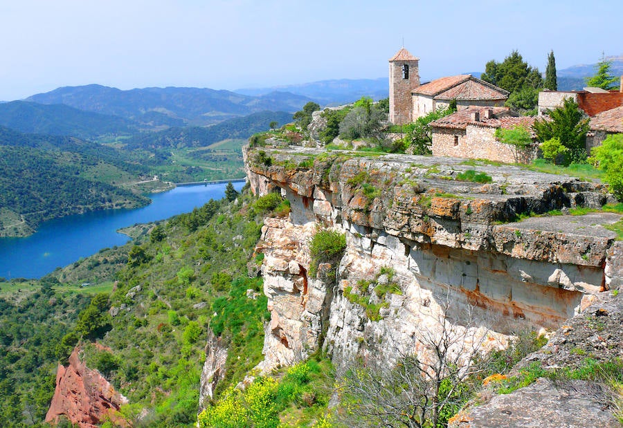 Vista de Siurana, Tarragona, Cataluña