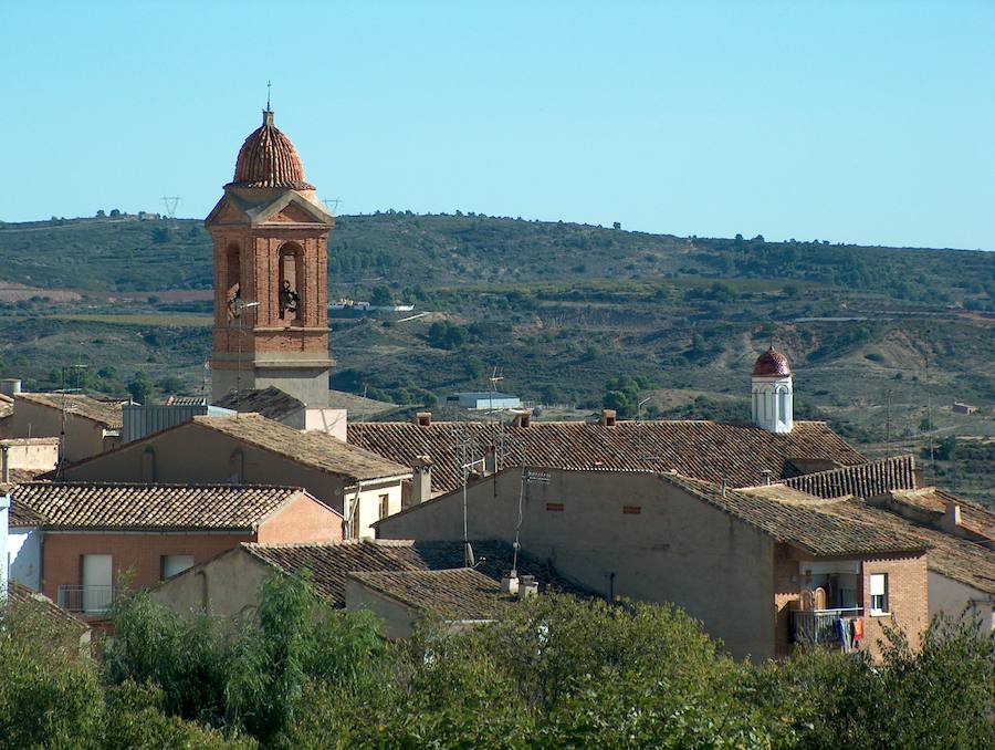 Vista de Alborache, Valencia, Comunidad Valenciana