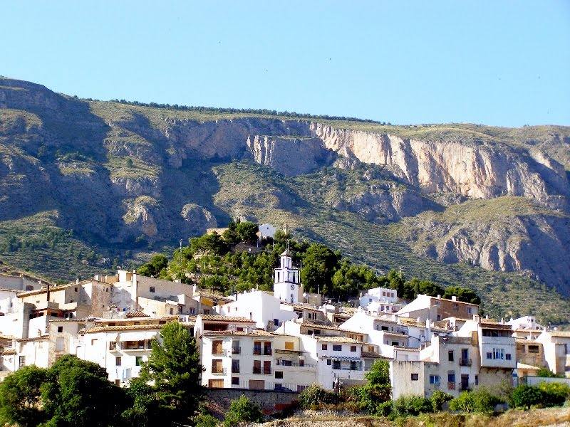 Vista de Sella, Alicante, Comunidad Valenciana