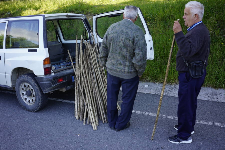 Más de un centenar de cabezas y 26 puestos agrícolas participan en el tradicional mercado