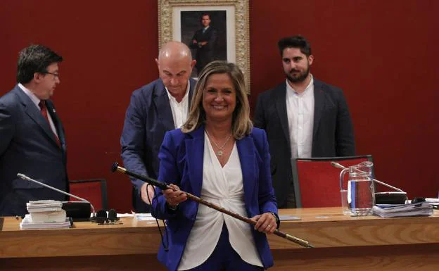 Amaia del Campo repite como alcaldesa en Barakaldo.
