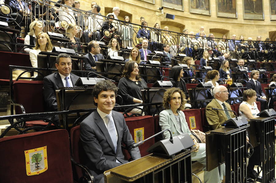 La Mesa de las Juntas Generales de Bizkaia estará presidida, en el decimoprimer mandato, de nuevo por Ana Otadui