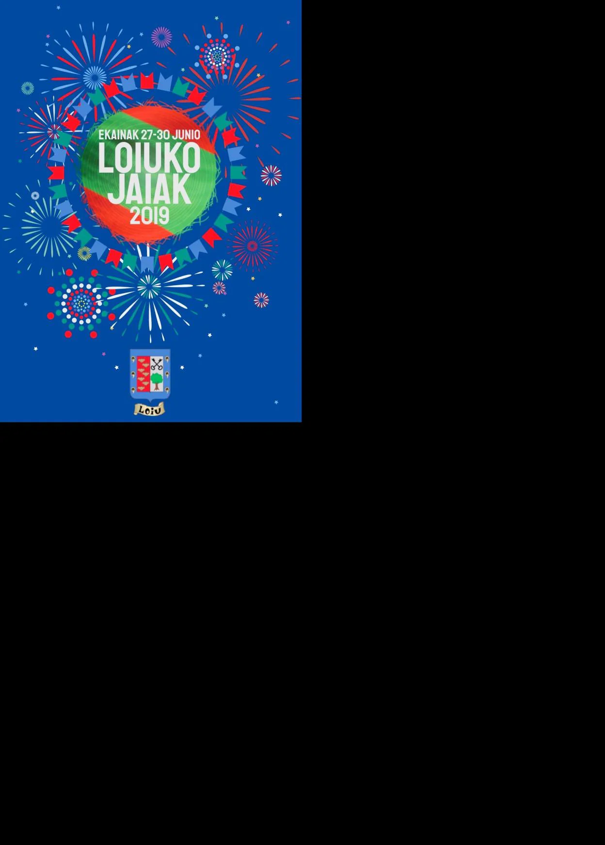 Programa de fiestas de Loiu 2019: San Pedro y Santa Lucia Jaiak