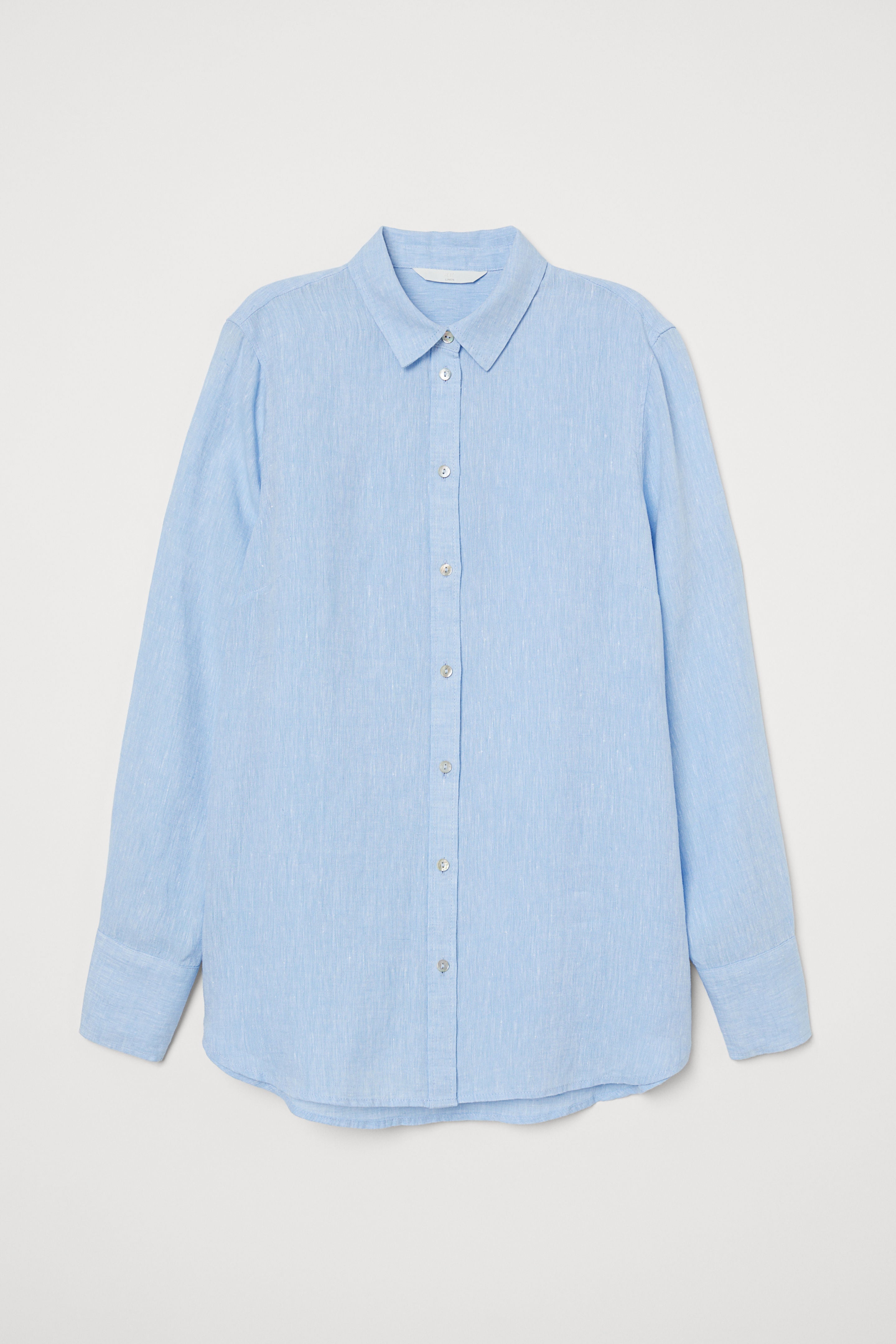 Camisa de lino, de  H&M  (24,99 euros)