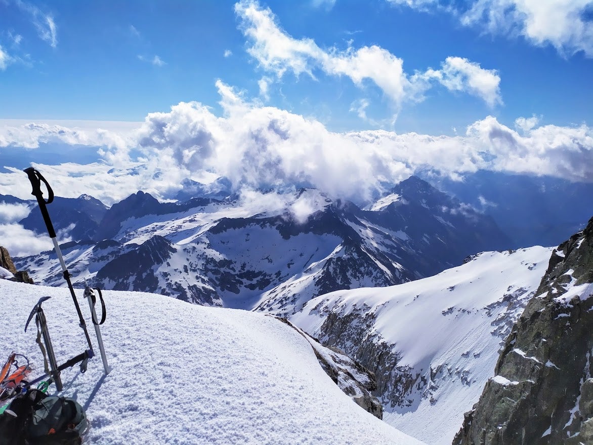 Las vistas desde la cima son espectaculares.