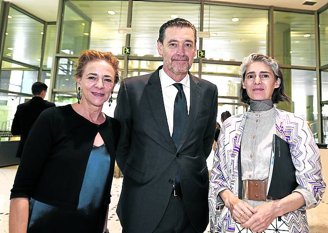 Susana Astigarraga, Miguel Zugaza y Blanca Muñoz. 