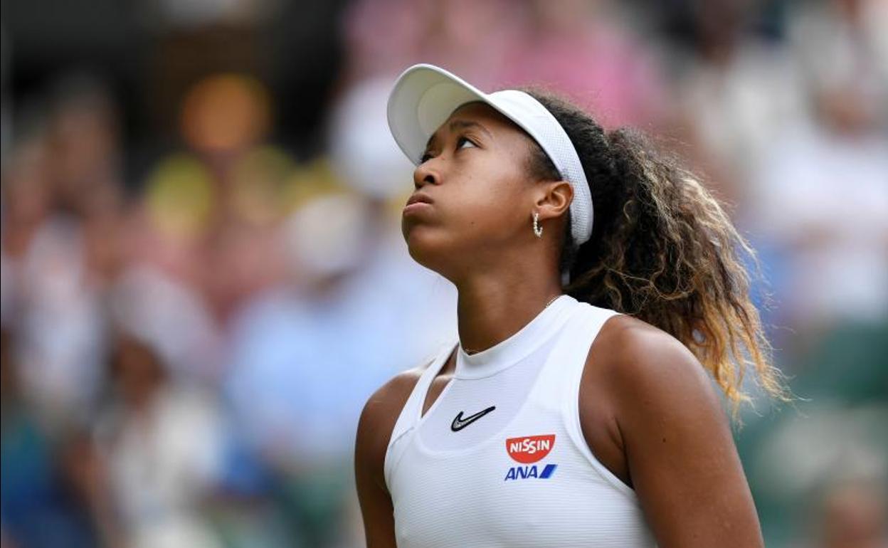 Naomi Osaka, durante el partido ante Yulia Putintseva. 