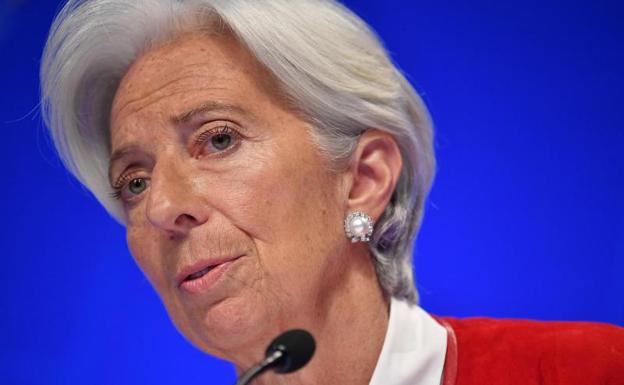 Christine Lagarde. 