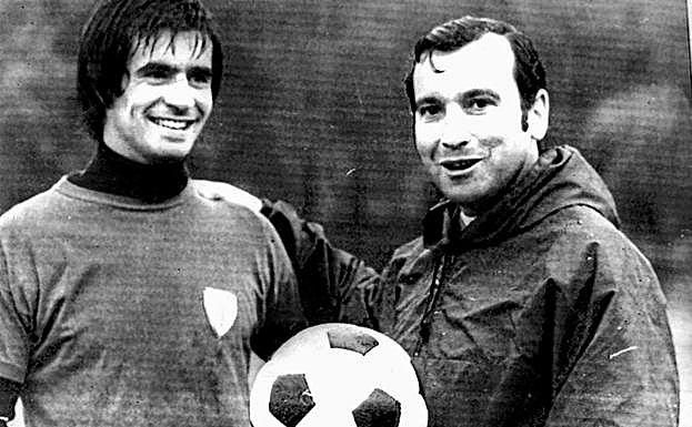 Txetxu Rojo conoció a Koldo Aguirre como jugador, entrenador y «sobre todo como amigo», de quien recuerda que transmitía desde el banquillo «seguridad». 