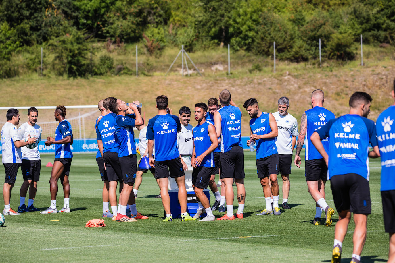 Fotos: Así ha sido el primer entrenamiento del Alavés