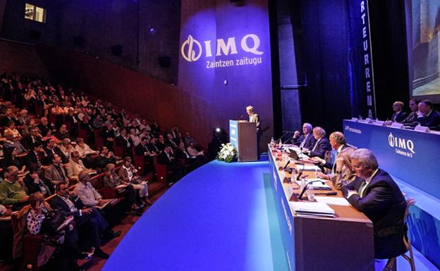 Junta de accionistas del IMQ celebrada recientemente en Bilbao.