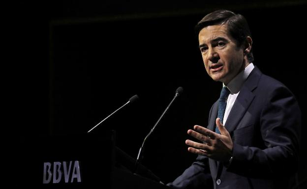 Carlos Torres, presidente del banco BBVA. 