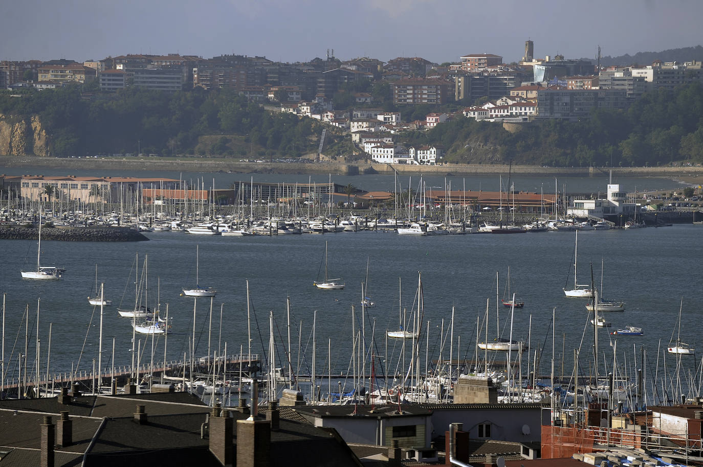 El Puerto Deportivo de Getxo.