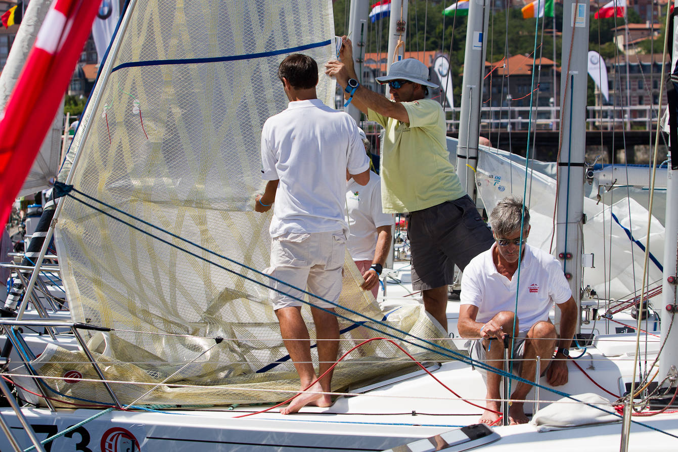 Fotos: El Mundial de la clase J80 de Getxo atraviesa su ecuador