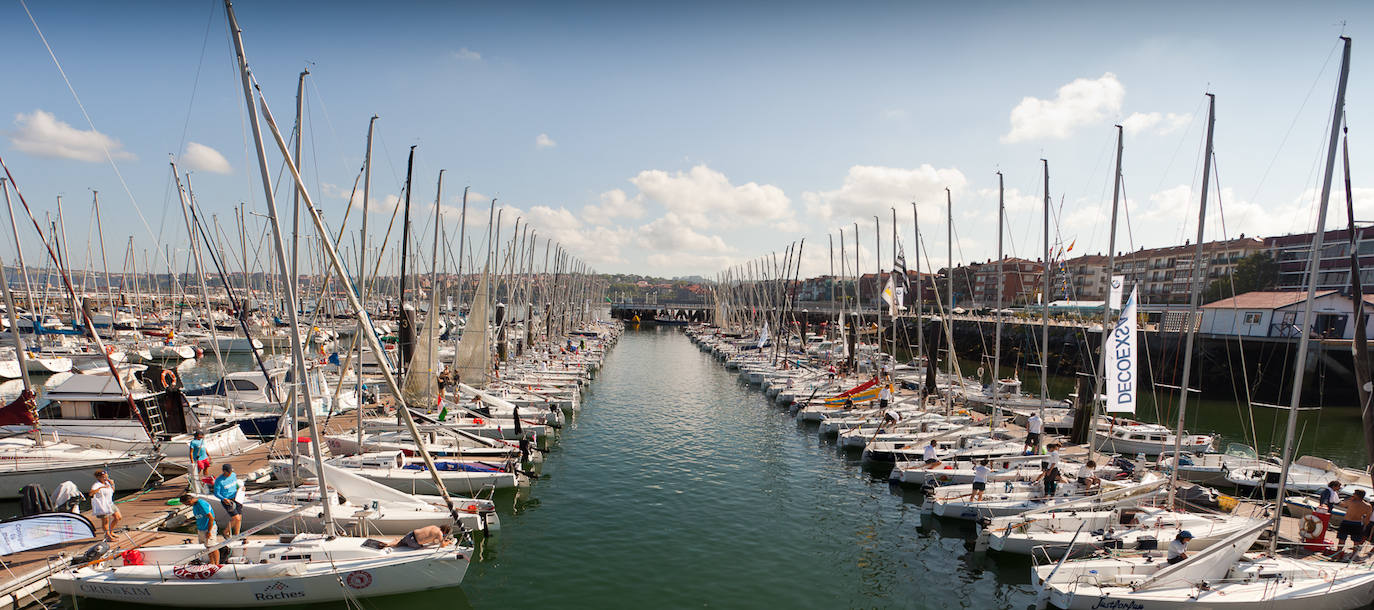 Fotos: El Mundial de la clase J80 de Getxo atraviesa su ecuador