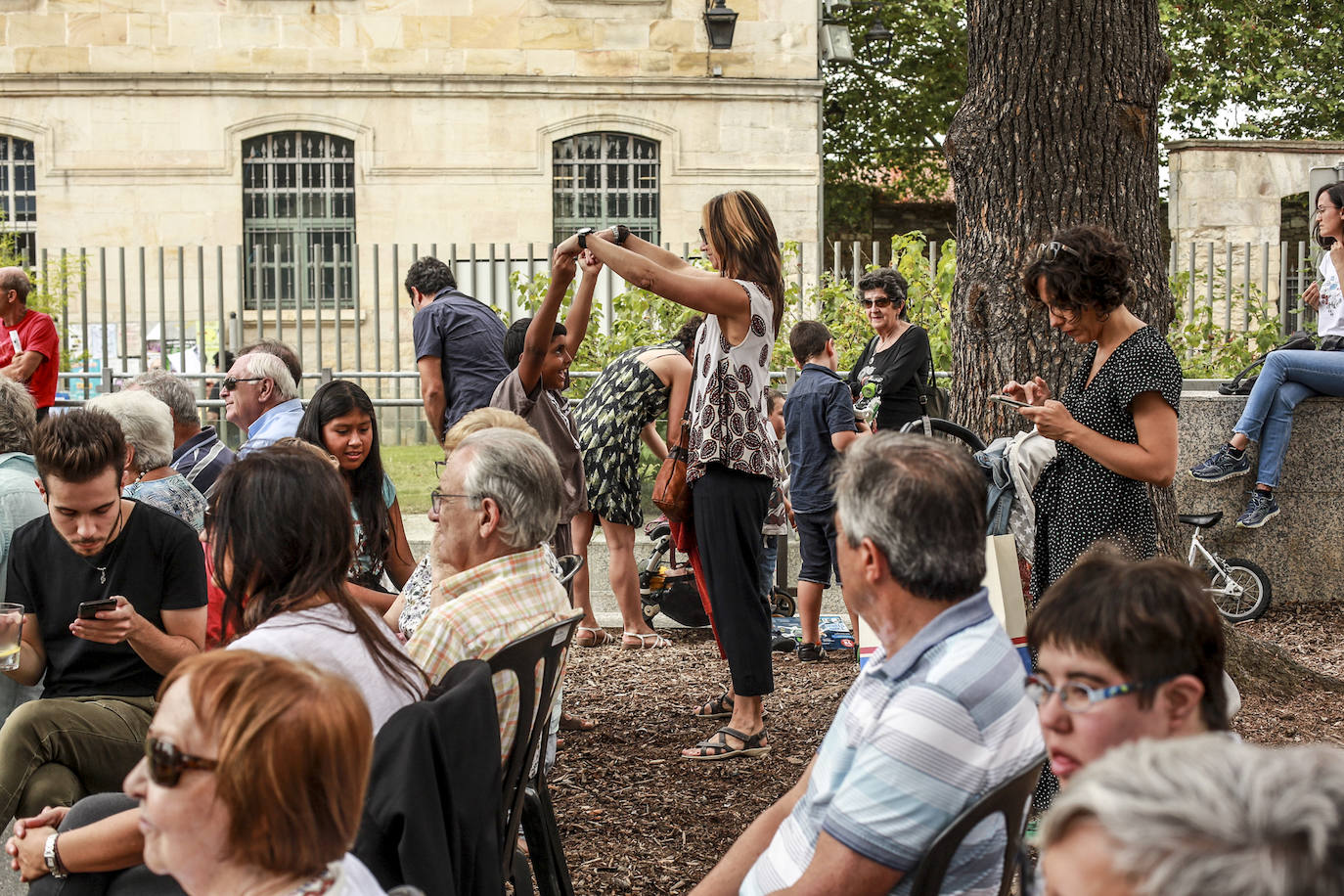 Fotos: El Festival de Jazz de Vitoria inunda de música el Jardín de Falerina
