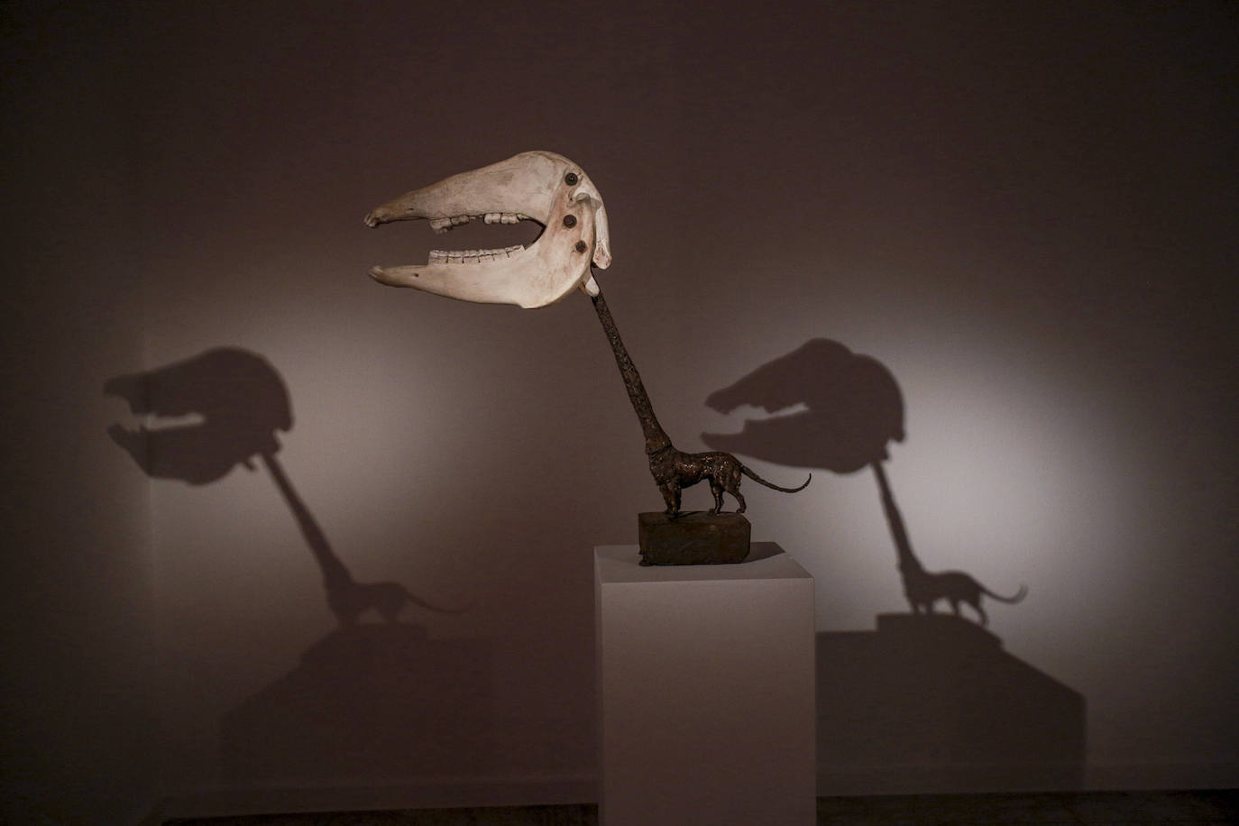 Fotos: &#039;VI-siones&#039;, un diálogo entre cuatro artistas vitorianos de generaciones y estilos diferentes