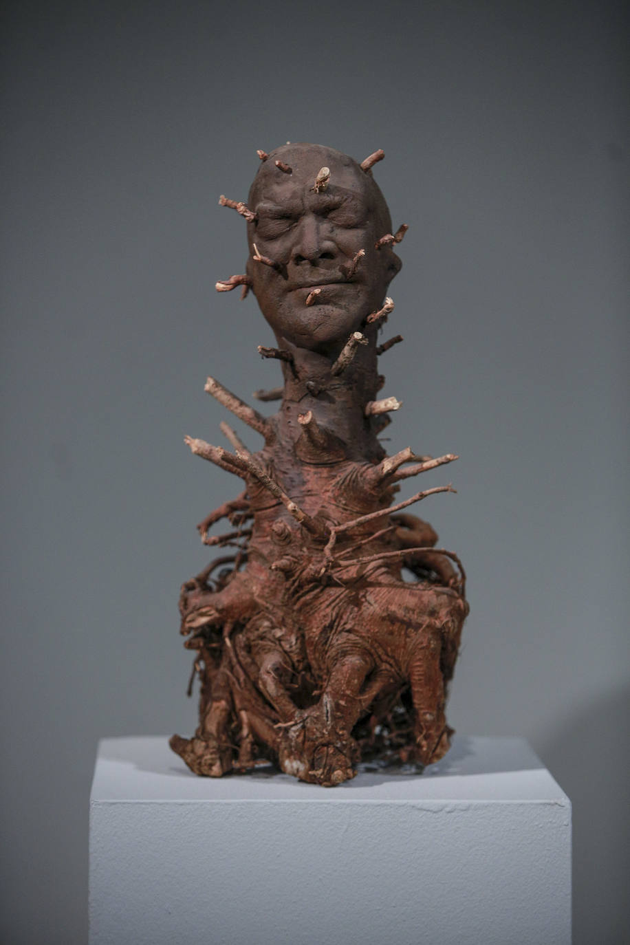 Fotos: &#039;VI-siones&#039;, un diálogo entre cuatro artistas vitorianos de generaciones y estilos diferentes