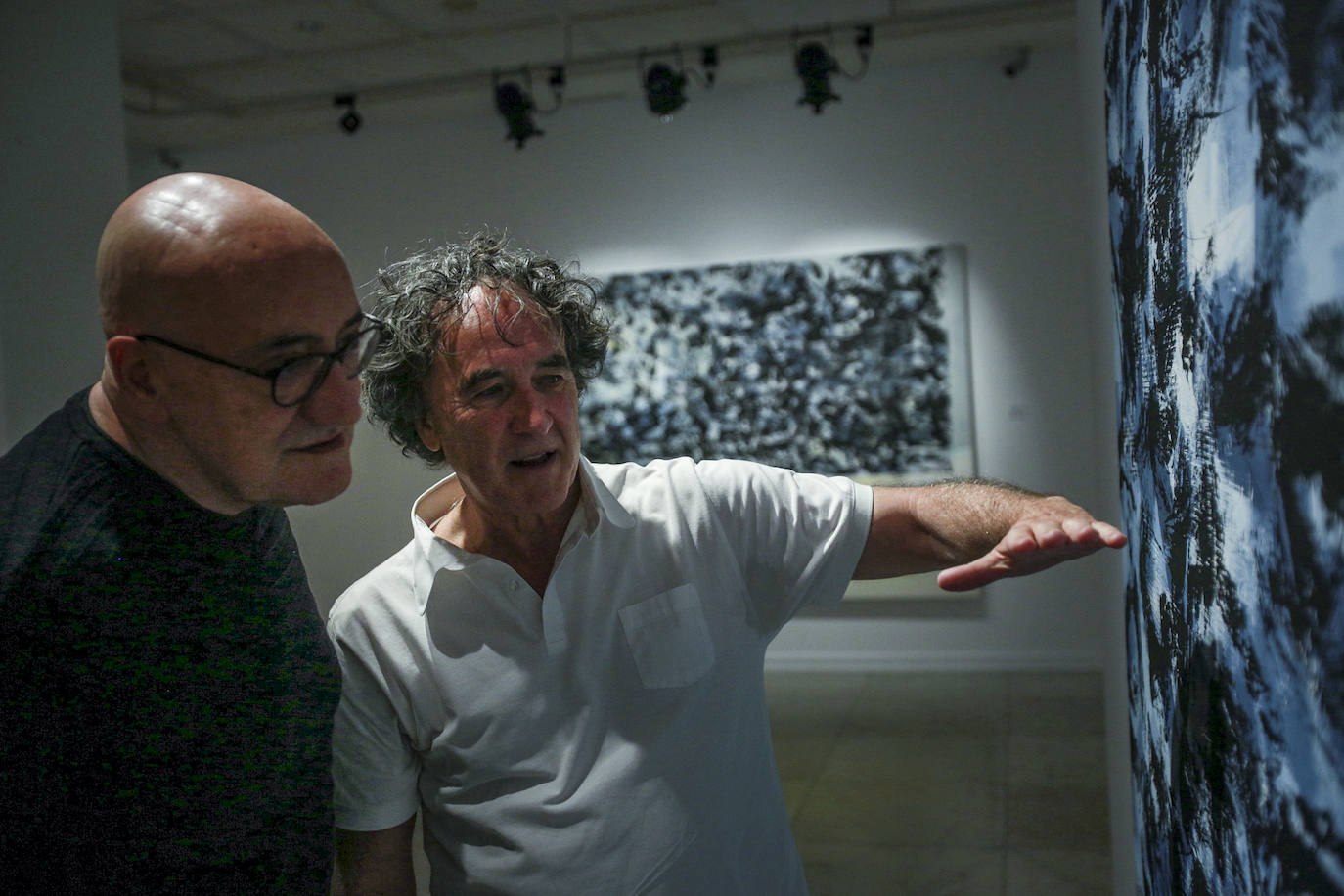 Fotos: &#039;VI-siones&#039;, un diálogo entre cuatro artistas vitorianos de generaciones y estilos diferentes