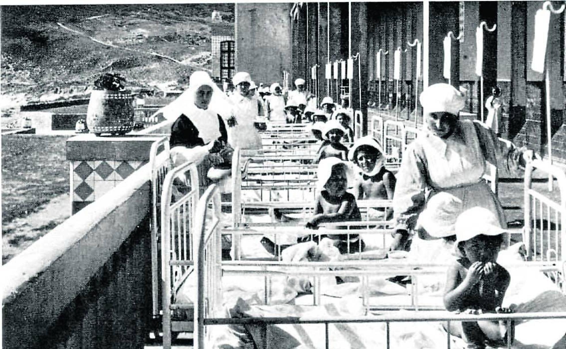 Los baños de sol demostraron su eficacia en la lucha contra el mal dela tuberculosis.