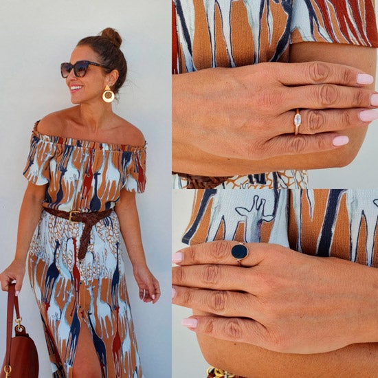 Era largo, bohemio y con estampado de jirafas y su réplica asequible se encuentra disponible en La Duquesa Showroom por menos de 50 euros