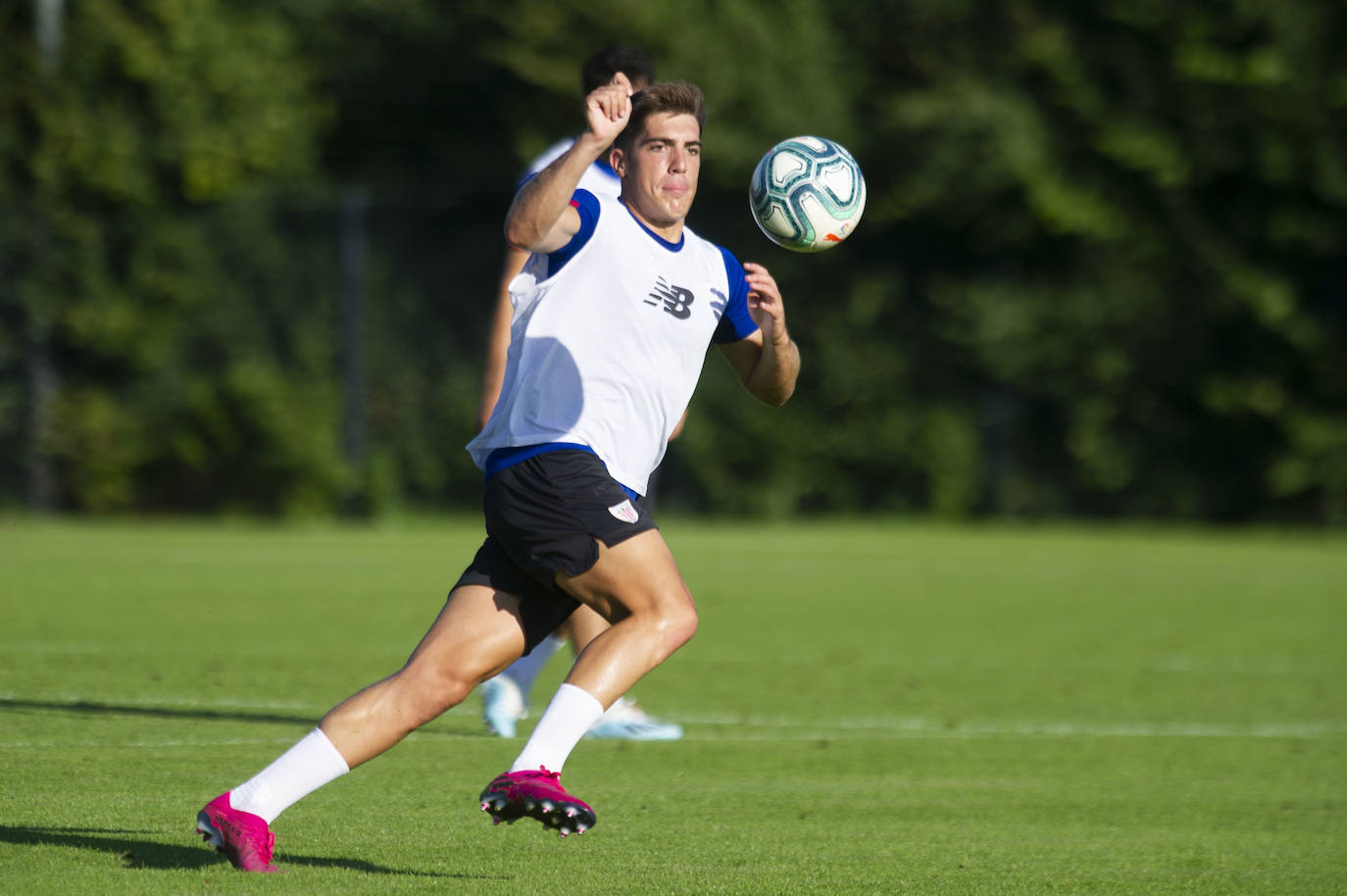 El Athletic entrena en Marienfeld.