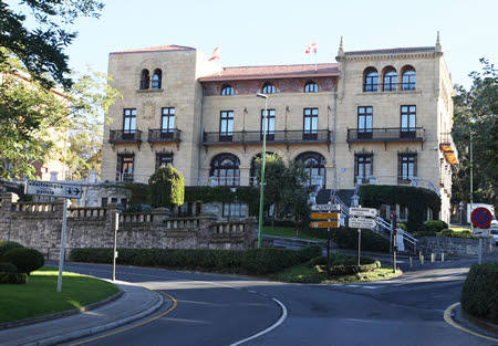 Fachada del Ayuntamiento de Getxo. 