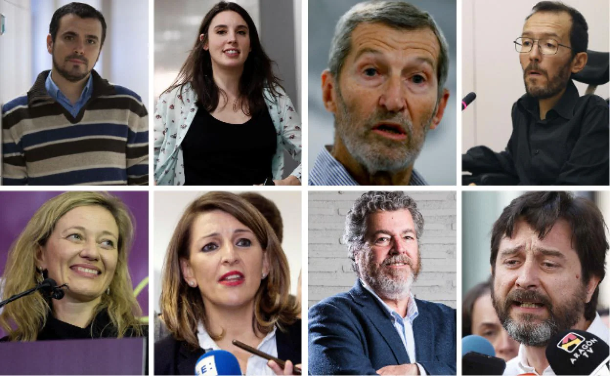 Los posibles ministros de Unidas Podemos