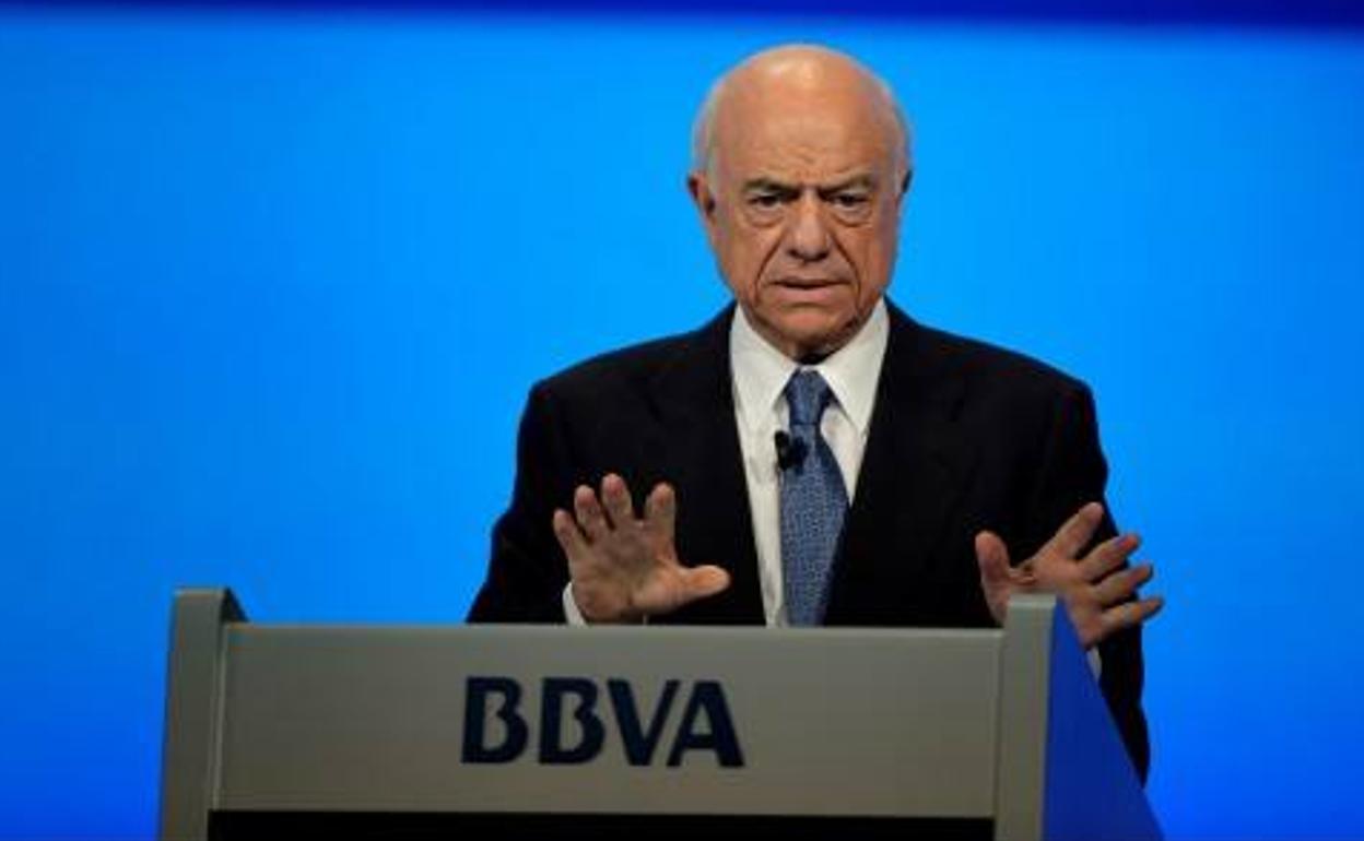 El expresidente del BBVA, Francisco González.