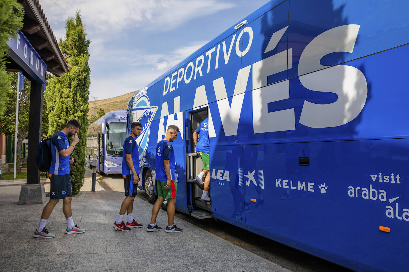 Fotos: El Alavés trabaja en Los Ángeles de San Rafael