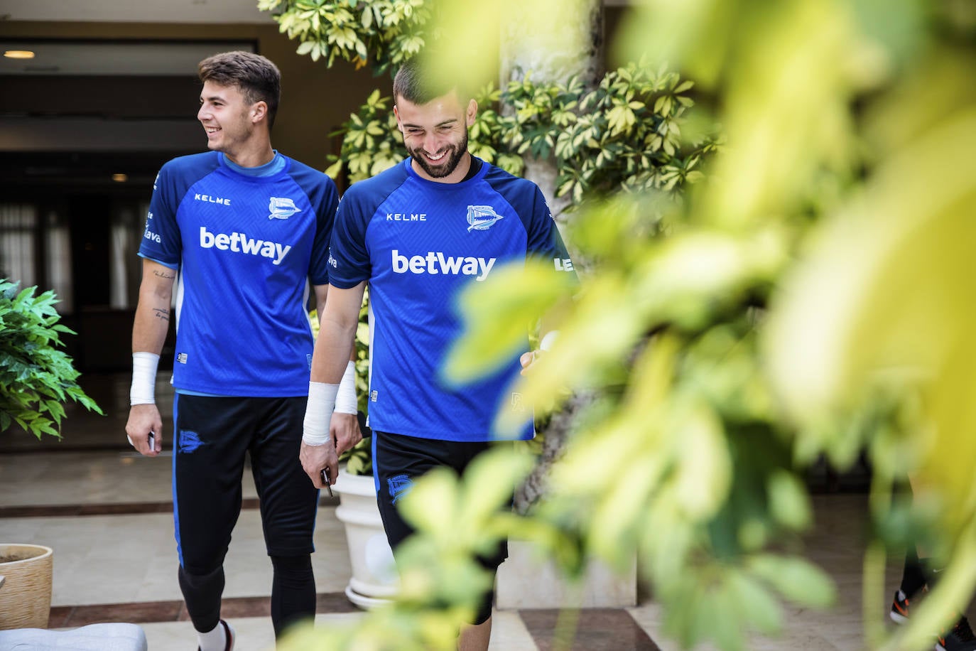 Fotos: El Alavés trabaja en Los Ángeles de San Rafael