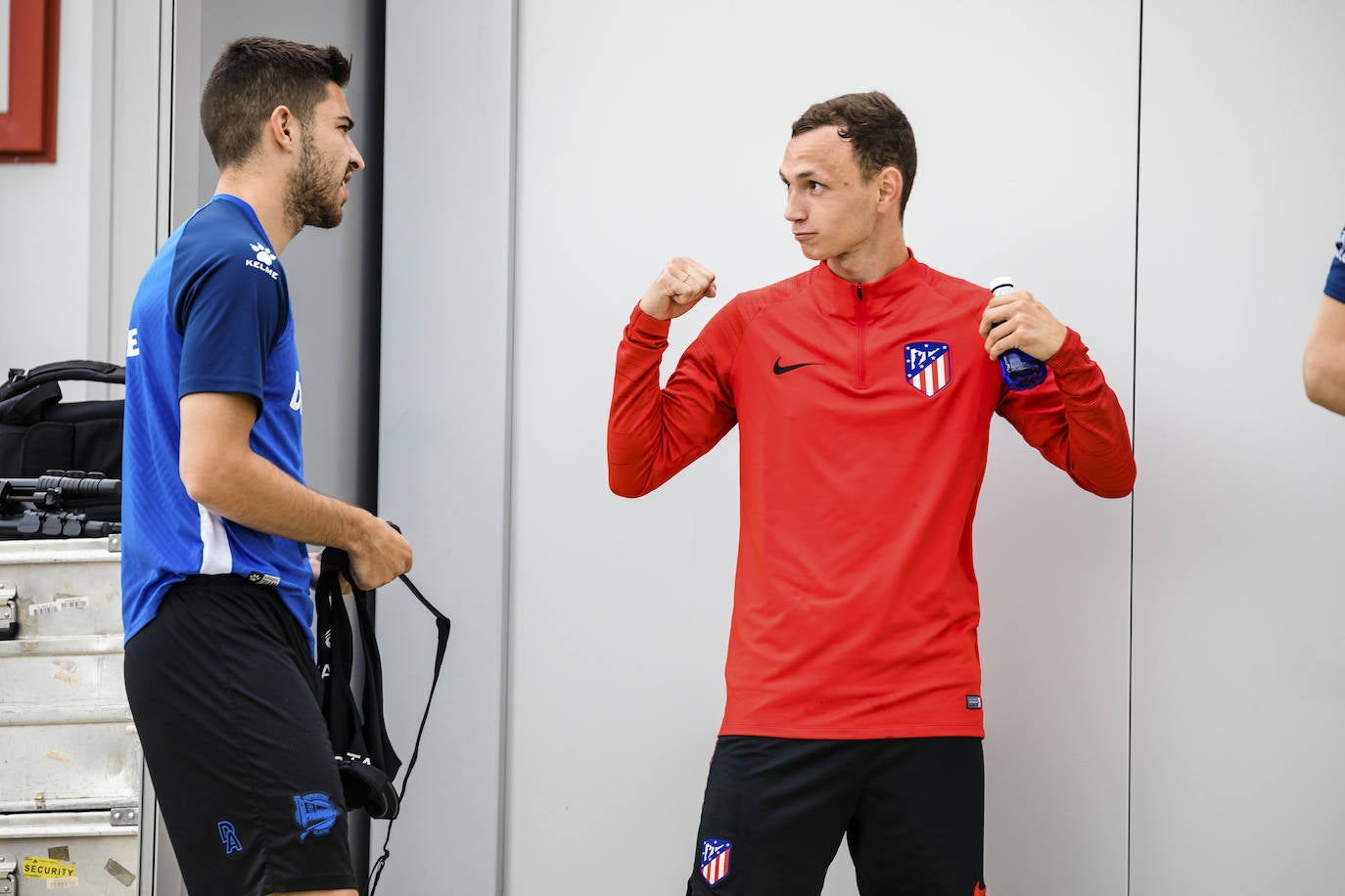 Fotos: El Alavés trabaja en Los Ángeles de San Rafael