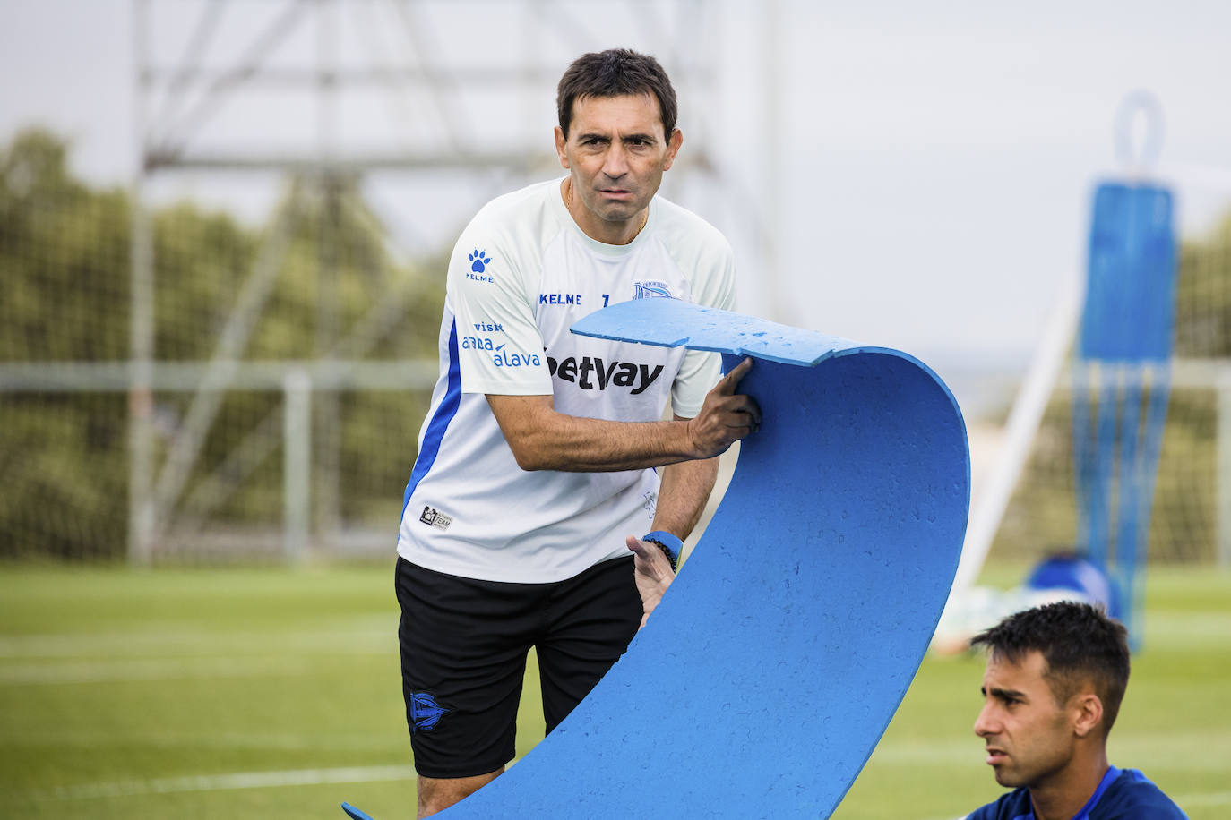 Fotos: El Alavés trabaja en Los Ángeles de San Rafael