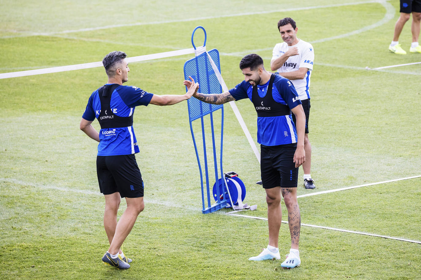 Fotos: El Alavés trabaja en Los Ángeles de San Rafael