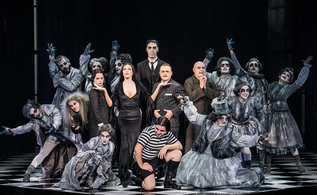 Imagen de La Familia Addams, el musical. 