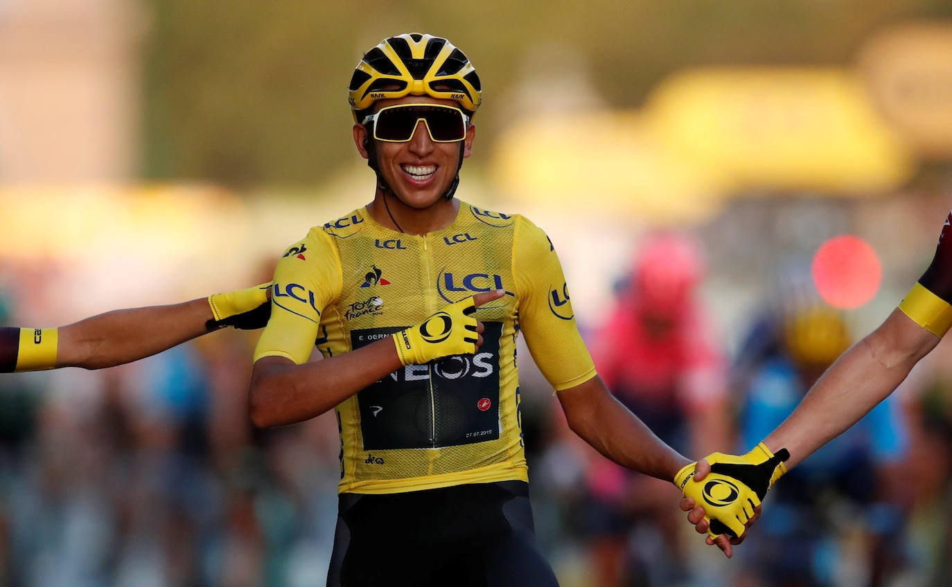 «Esto es como la droga, un vicio, ganas el Tour y ya piensas en otro», confesó el sábado tras sentenciar la carrera Egan Bernal, con la ingenuidad y el descaro de sus 22 años. Pero el debate en el mundo del ciclismo está abierto: ¿Puede marcar una era?