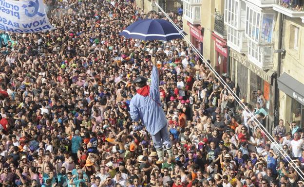 Así se vivió la bajada de Cledón el año pasado. 