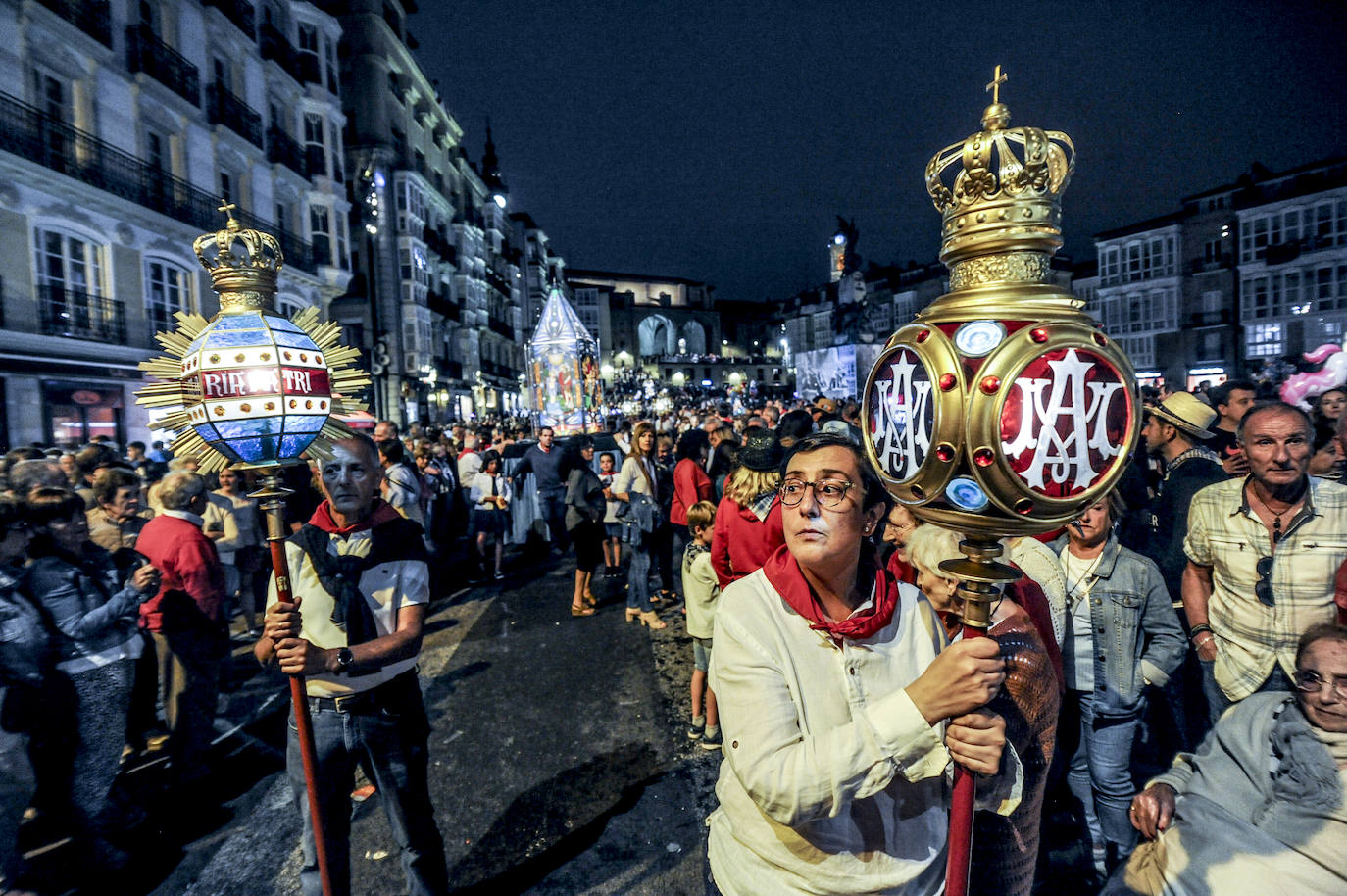 Fotos: La procesión del Rosario de los Faroles, en imágenes