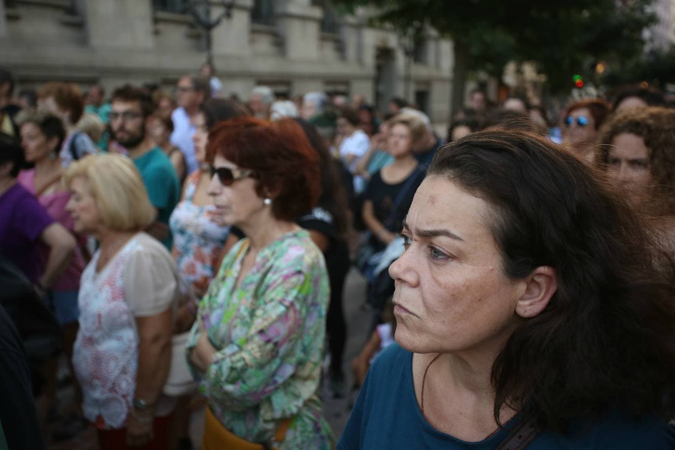 Fotos: Cientos de personas se movilizan en Bilbao contra las agresiones sexistas