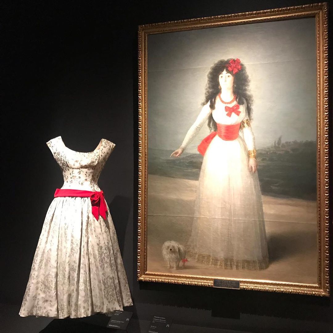 Exposición de Balenciaga en el Museo Thyssen-Bornemisza de Madrid.