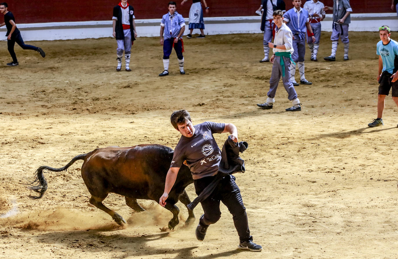 Fotos: Las imágenes de las vaquillas en La Blanca