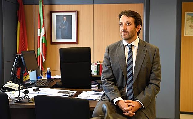 Aner Uriarte, juez decano de Bilbao.