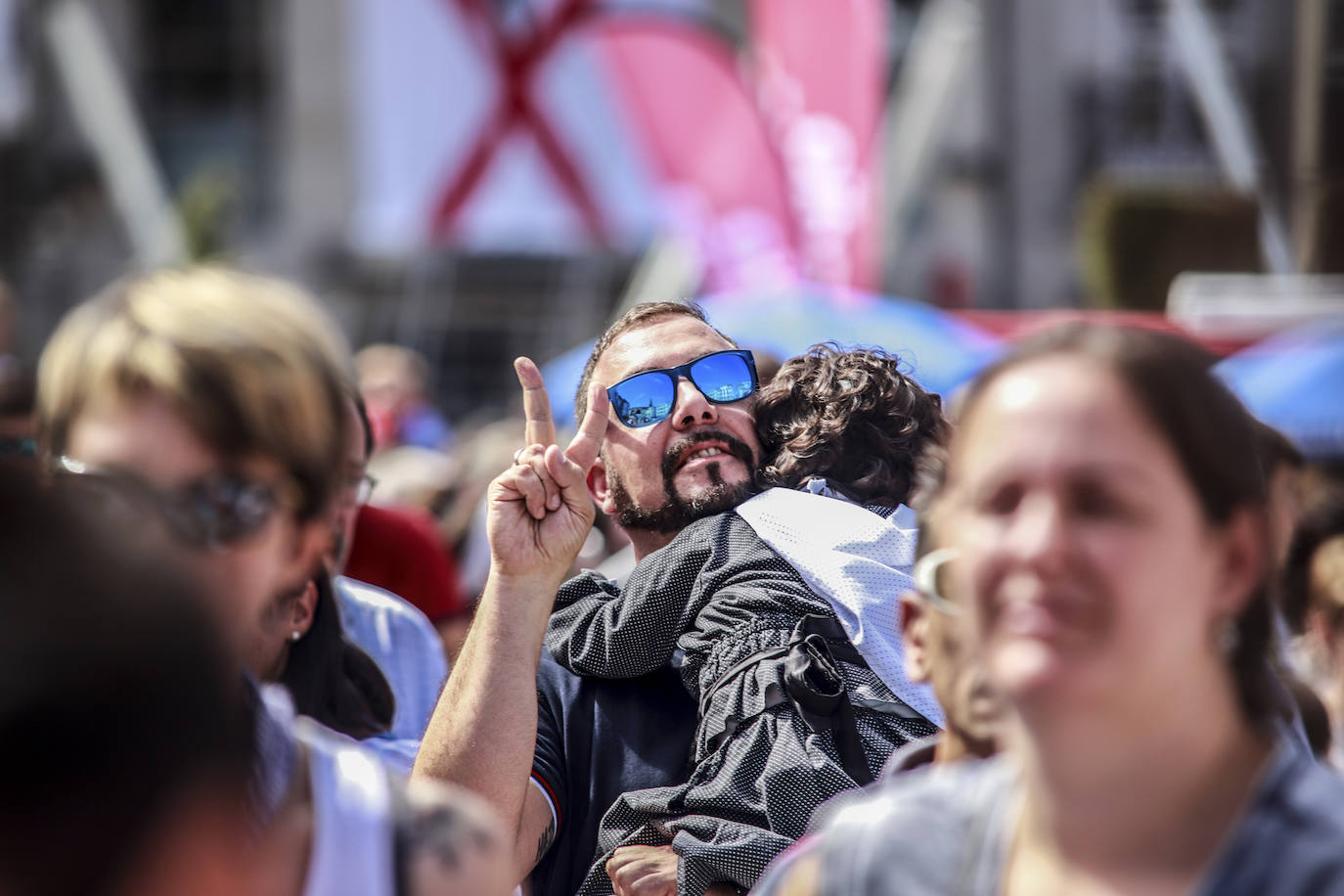 Fotos: Búscate en la baja de Edurne y Celedón txiki de La Blanca 2019