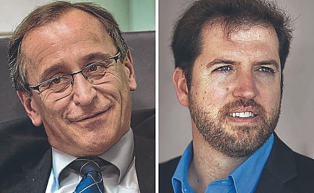 Alfonso Alonso (PP) y Luis Gordillo (Ciudadanos).