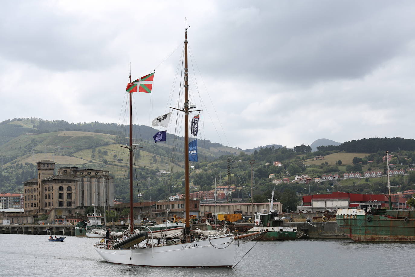 Fotos: La visita del velero &#039;Saltillo&#039; en el Museo Marítimo