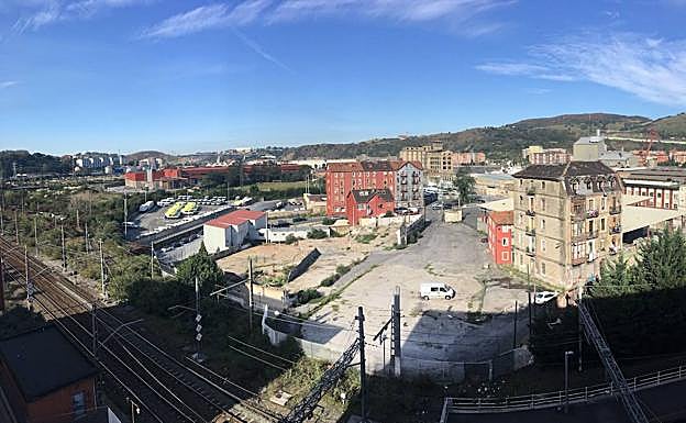 Imagen de la zona de La Landa, en Zorroza, hace dos años.